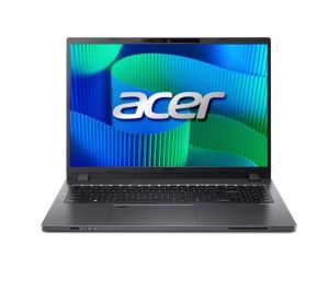 Лаптоп Acer Travelmate P2 TMP216-51-G2-TCO-53M1, Intel Core i5 1334U (3.4GHz up to 4.6Ghz,12MB), 16'' WUXGA (1920 x1200) IPS, 16GB DDR5, 512GB PCIe NVMe SSD, TPM 2.0, FPR, WiFi 6E, BT 5.3, KB Backlit, Win11 PRO EDU, 3Y Warr + Acer Notebook Starter Kit 16"