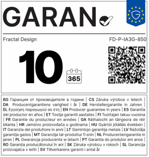 PSU FD ION 3 GOLD 850 BLACK