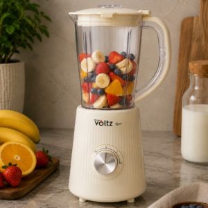 Блендер Oliver Voltz Nice OV51162PR, 500W, 1.5 л, 2 скорости + пулс, Кремав