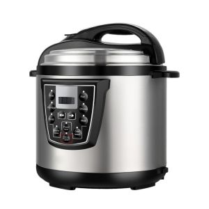 Мултикукър под налягане Oliver Voltz OV51985K6, 1000 W, 6L, 90 kPa, LED дисплей, 8 програми, Инокс