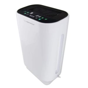 Пречиствател за въздух Esperanza EHP003, 43W, 50 м2, 190 м³/ч, 3 режима, 3 скорости, LCD, HEPA, Touch, Дистанционно, Бял