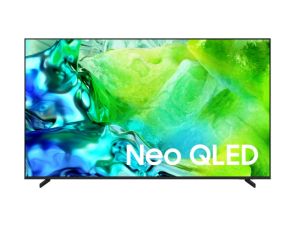 Телевизор 75" SAMSUNG 75QN80H, 4K UHD Neo QLED, Smart TV, Tizen OS, 144Hz VRR (100Hz Native), Wi-Fi 6E, Black