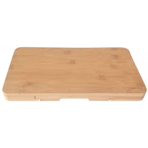 Дъска за сирена комплект Kinghoff KH 1567, 40 см, 5 части, Чекмедже, Бамбук