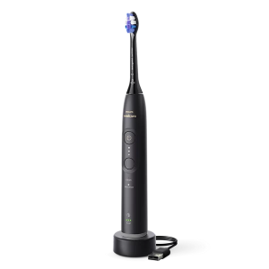Ел. четка за зъби PHILIPS HX7401/11 Sonicare Series 6100, 2 режима за четкане, 3 степени на интензивност, Визуален сензор за натиск, Черен