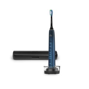 Ел. четка за зъби PHILIPS HX9911/88 Sonicare DiamondClean 9000, 4 режима и 3 степени на интензивност, Сензор за натиск, Smart, Aquamarin Gradient