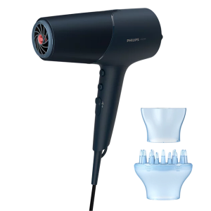 Сешоар PHILIPS BHD512/00 5000 Series, 2300W, 3 настройки за топлина и 2 за скорост, Технология ThermoShield, 4х йонна грижа