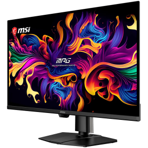 MSI MPG 322UR QD-OLED X24 Gaming Monitor, 31.5" 240Hz, UHD (3840x2160) 16:9, Anti-Reflection, 0.03ms, 300nits, 1500000:1, 178/178, G-SYNC Compatible, FreeSync Premium Pro, DisplayHDR True Black 500, Adj. Stand, 1xDP, 2xHDMI, 1xType-C, 3Y