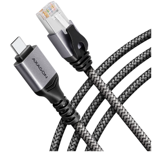 AXAGON ADE-CM15 USB-C 3.2 Gen 1 - RJ-45 cable, Gigabit Ethernet 10/100/1000, 1.5m, braid
