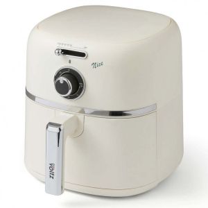 Фритюрник с горещ въздух Oliver Voltz Nice OV51980PR, 1500W, 4.2 л, 60-200°C, Таймер 60 мин, Незалепващо покритие, Кремав