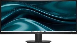 Монитор Dell SE3426DW, 34" LED, VA AG Curved 21:9, WQHD 3440x1440, 99% sRGB, 1 ms MPRT, 4 ms GTG, 165Hz, 3000:1, 300 cd/m2, AMD FreeSync, VRR, 2xHDMI, DisplayPort, PIP, PBP, Tilt, Black