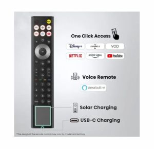 Телевизор Hisense 75"U7S Pro, 4K Ultra HD 3840x2160, ULED, FALD, Quantum Dot, 165Hz, IPS, HDR 10+, HLG, Dolby Vision IQ, Dolby Atmos, Smart TV, WiFi 5GHz, WiFi Direct, BT, Anyview Cast,light sensor,Solar Powered Remote, 4xHDMI, 2xUSB, LAN, CI+, DVB-T2/C/S