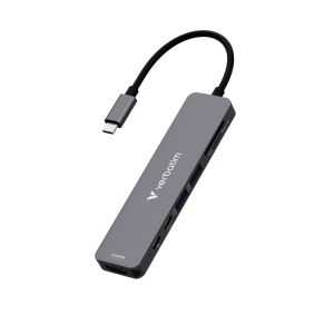 USB хъб Verbatim USB-C Essentials Multiport Hub 7 Port