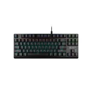 Геймърска клавиатура CANYON Striker SKB-2 (CND-SKB2), TKL Rainbow US Wired Black