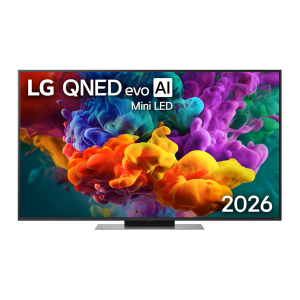 Телевизор 55" LG 55QNED86B3B, 4K UHD QNED evo AI MiniLED Smart TV, webOS 26 ThinQ, 120Hz Native (VRR 144Hz), WiFi 5, Black