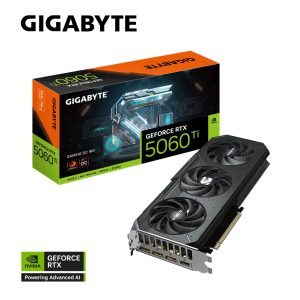 Видео карта GIGABYTE GeForce RTX 5060 Ti GAMING OC 16G, 16GB GDDR7, 128 bit, HDMI, 3xDP