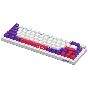 LORGAR Gaming Keyboard KBA41M Advanced Wired 65% White EN