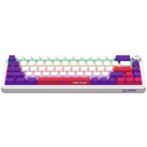 LORGAR Gaming Keyboard KBA41M Advanced Wired 65% White EN