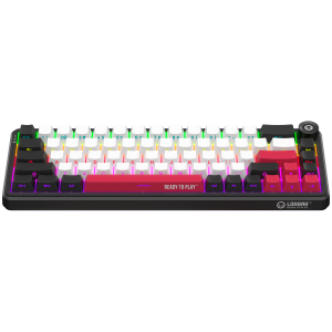 LORGAR Gaming Keyboard KBA41M Advanced Wired 65% Black EN