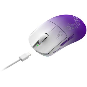 LORGAR Gaming Mouse MSA21W Advanced Wireless PixArt 3315 White