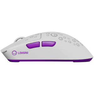 LORGAR Gaming Mouse MSP81W Pro Wireless PixArt 3950 White