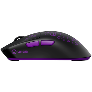 LORGAR Gaming Mouse MSP81W Pro Wireless PixArt 3950 Black