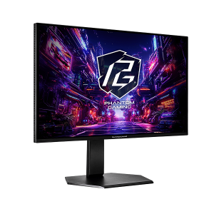 Asrock Gaming Monitor, 27" QHD(2560x1440) QD-Oled, 240 Hz, 1.5 miln:1, 16:9, 178/178, 0.03ms, AMD FreeSync, Pivot, Height, Swivel, Tilt, VESA, 2x HDMI 2.1, 2x DP 1.4, 1x Audio Jack (3.5mm), 3Y