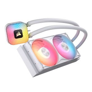 CORSAIR NAUTILUS II 240 RS ARGB White, 240mm Radiator, Liquid CPU Cooler