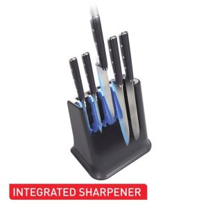 Комплект ножове Tefal K297S644 Set Block+5Knives Eversharp Pro