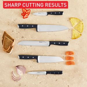 Комплект ножове Tefal K297S644 Set Block+5Knives Eversharp Pro