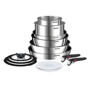 Комплект тигани и тенджери Tefal L897SD74 Tefal SET 13PCS G6 ING EMOTION IND SS