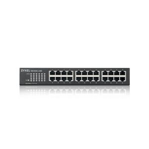 Комутатор Zyxel GS1100-24Ev4  Unmanaged + 24 port Gigabit Unmanaged Switch v4