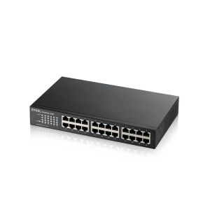 Комутатор Zyxel GS1100-24Ev4  Unmanaged + 24 port Gigabit Unmanaged Switch v4
