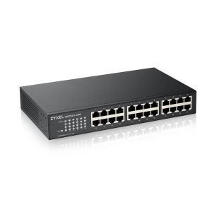 Комутатор Zyxel GS1100-24Ev4  Unmanaged + 24 port Gigabit Unmanaged Switch v4