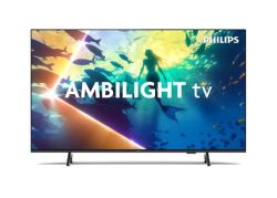 Телевизор 43" PHILIPS 43PUS8010/12, 4K UHD LED Ambilight TV, SmartTV, Titan OS, 60Hz, WiFi, Black