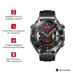 Часовник Huawei Watch Ultimate 2 March-B19 Black
