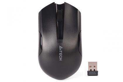 Безжична мишка A4TECH G3-200N , Wireless, 1000DPI, Black