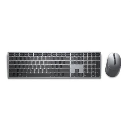 Безжичен комплект клавиатура + мишка Dell Premier KM7321W (580-AJQJ), Wireless/Bluetooth 5.0, Titan gray
