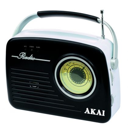 Радио AKAI APR-11B, 2W, SD/USB, Черен