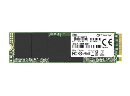 SSD 2TB Transcend 220S (TS2TMTE220S), M.2 2280, PCIe NVMe, 3D NAND TLC