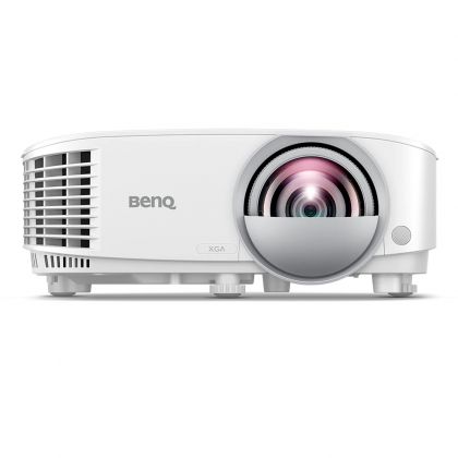Видео проектор BenQ MX825STH, Short Throw, 81"@1m, XGA 1024X768, 3500 AL, 20000:1, VGA, RCA, S-Video, 2xHDMI, Audio In/Out, Speaker 10W, USB (Type A) x1, LAN (RJ45) x1, 2.6 Kg
