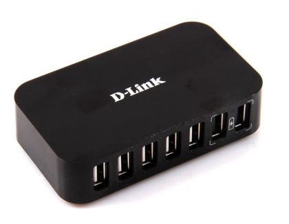 USB хъб D-Link DUB-H7 , 7-Port USB 2.0 Hub