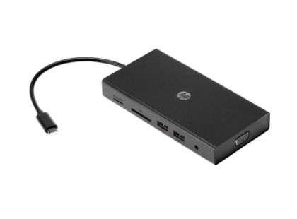 Докинг станция HP Travel USB-C Multi Port Hub (VGA, HDMI, RJ/45, 2xUSB 2.0, 2xUSB 3.0, 1xSD, 1xmicroSD, 1xUSB-C, 1xAudo)