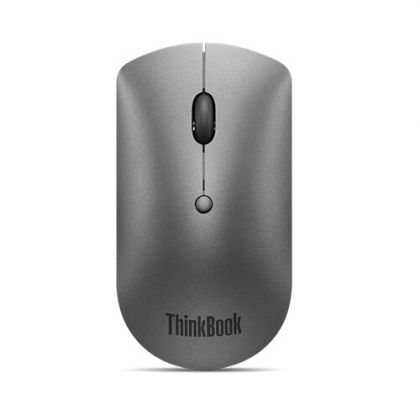 Безжична мишка LENOVO ThinkBook Bluetooth Silent Mouse (4Y50X88824), Bluetooth 5.0, Iron Grey