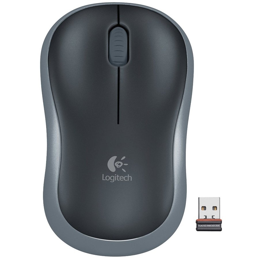 Мишка LOGITECH Wireless Mouse M185 - EER2 - SWIFT GREY