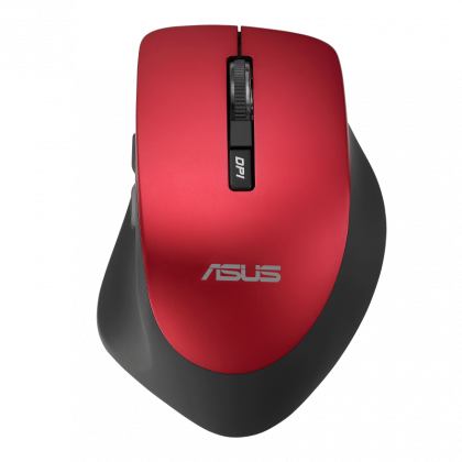 Безжична мишка ASUS WT425 (90XB0280-BMU030), Wireless, 1600DPI, Red