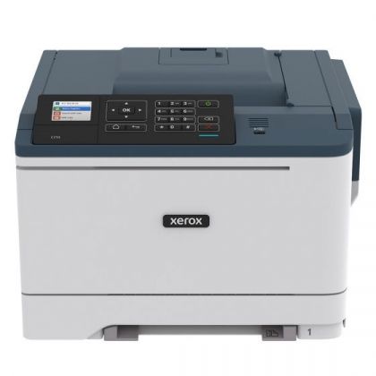 Цветен лазерен принтер XEROX C310 DNI, А4, Duplex, USB, LAN, Wi-Fi, Бял/Син