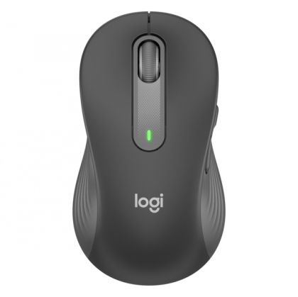 Безжична мишка LOGITECH Signature M650 L (910-006236), Bluetooth Low Energy, 2000DPI, USB Logi Bolt, Graphite