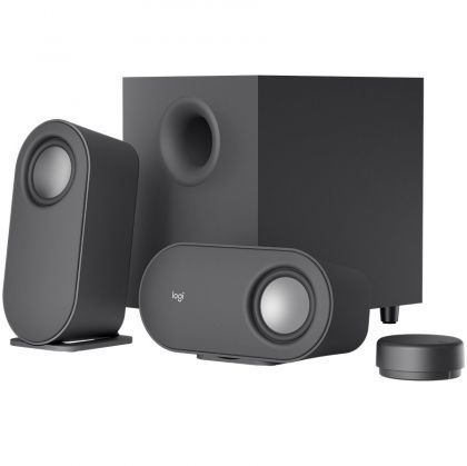 Тонколони LOGITECH Z407 (980-001348), 2.1, 40W, Bluetooth 5.0, Subwoofer and wireless control, Graphite