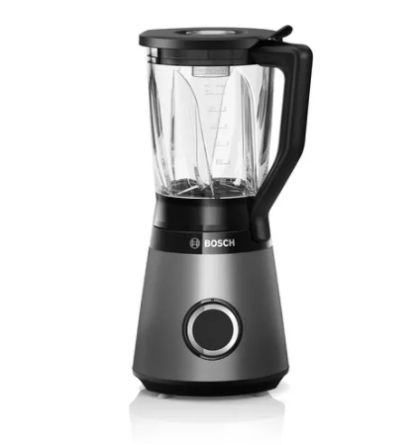 Блендер BOSCH MMB6172S Series 4, VitaPower Blender, 1200 W, 1.5 l, 2 скорости, Silver