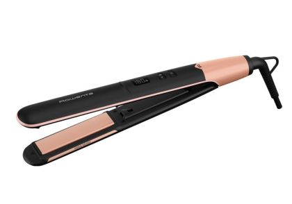 Преса за коса ROWENTA SF4620F0 Express Shine Papaya, 210°C, Керамични плочи, Black